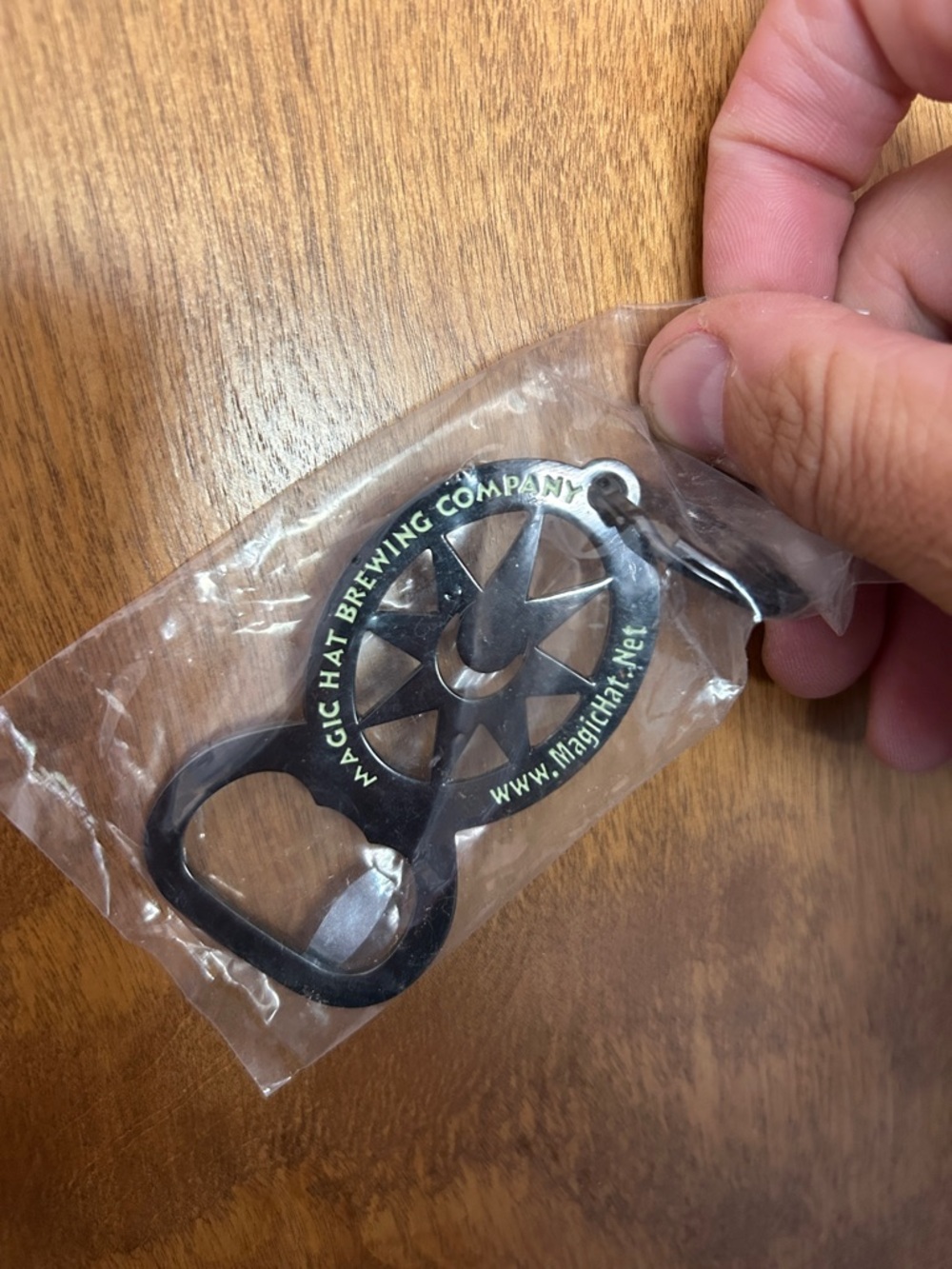 Vintage Magic Hat Brewing Company Bottle Opener Keychain - *New / Never Used*